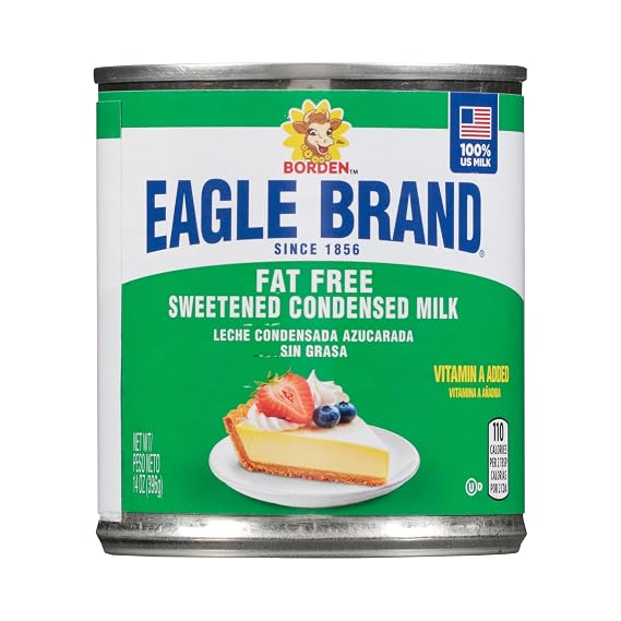 Eagle Brand FatFree Sweetened Condensed Milk, 14oz