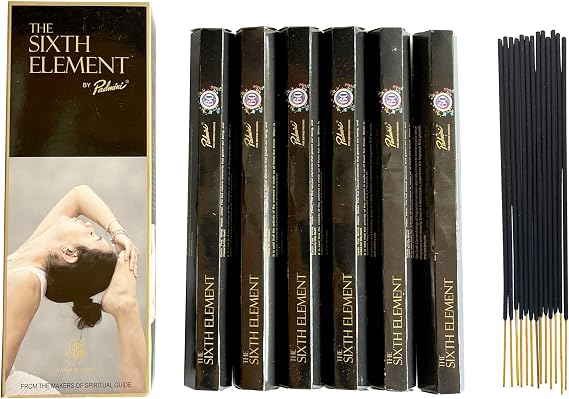 Padmini - Sixth Element - Spicy Lavender Incense Sticks (6x15 Sticks = Total 105 Sticks)