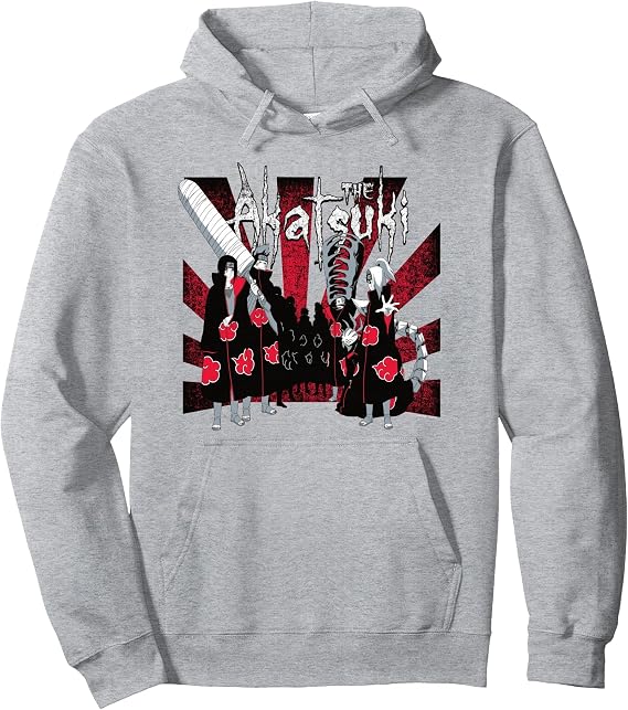 Naruto Shippuden The Akatsuki Pullover Hoodie