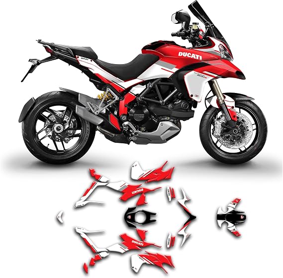 Custom Decal Kit for Multistrada 1200 MTS1200 MTS 1200 2010-2014, DCTMTS121015011-KO