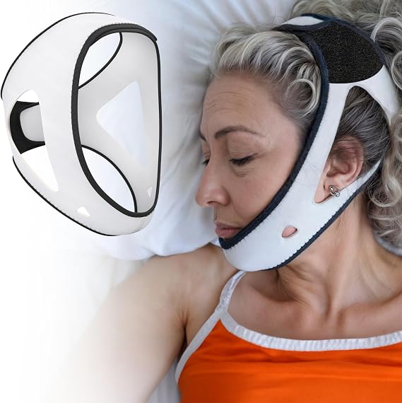 Chin Strap for Sleeping by Primesiesta | CPAP Chin Strap in 2 Sizes
