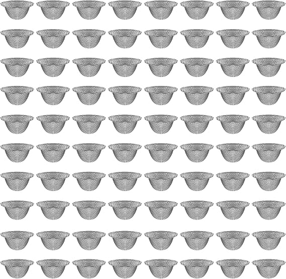 80 Pcs Tapered Screens Filter, 16mm Bowl Mesh Gauzes Filter | Reusable Mesh Bowl Screens, Pre Cut Stainless Steel Screen, Metal Wire Mesh Filter, for Household, Industrial, Laboratory