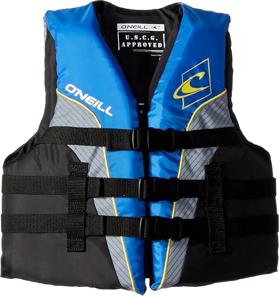 ONeill Youth SuperLite USCG Approved Life Vest Lightweight Youth Life Jacket for Boating, Wakeboarding, Waterskiing & Your Favorite Water Activities