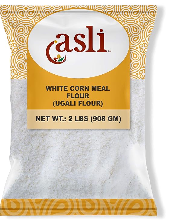 Asli White Corn Meal (Ugali Flour) - 2 Pounds