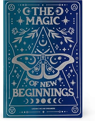Legami - Notebook with 7 mm Lined, Moth, Special Edition, B5, Large, FSC Certified Paper, 100 Pages, Singer Stitch Binding, 18.5 x 25 cm