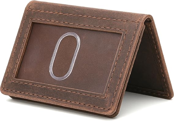 Leather Men Wallet, Brown