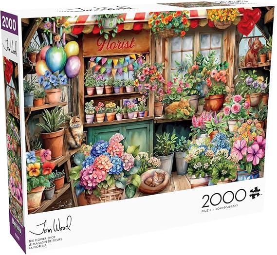 Buffalo Games Tom Wood Jigsaw Puzzles, 2000 Piece Puzzles for Adults