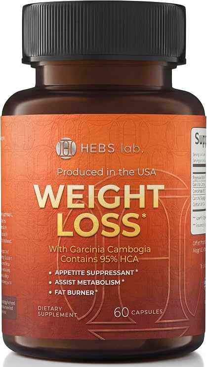 Weight Loss Pills for Women & Men GLP-1 Support Diet Pills with Garcinia Cambogia - Effective Appetite Suppressant - Metabolism Booster Belly Fat Burner for Men & Women - Made in the USA
