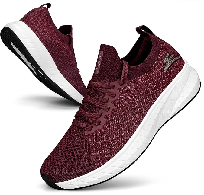 Women's Sports Shoes Running Shoes Trainers Leisure Road Running Shoes Lightweight Breathable Fashion Walking Shoes