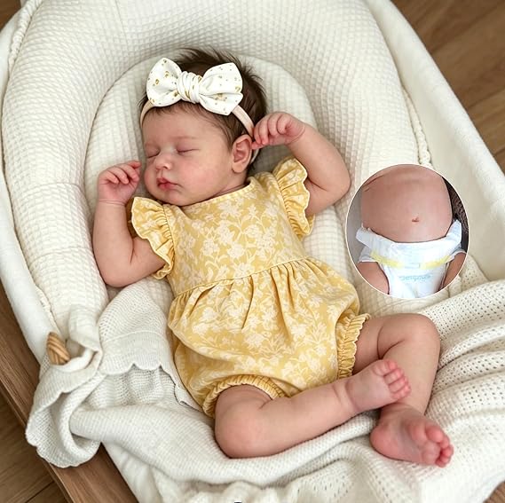 Zero Pam Reborn Baby Dolls Full Body 20 Inch Realistic Baby Doll