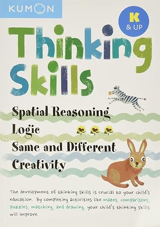 Kumon Thinking Skills K & Up-Bind-Up of Kindergarten Thinking Skills Workbook Series
