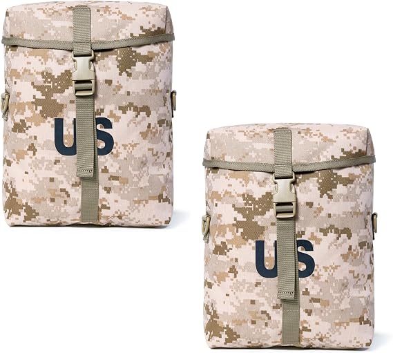 MT 2Pcs US Military MOLLE Sustainment Pouch, Army Utility Pouch
