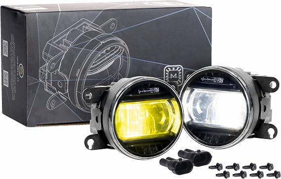 Morimoto XB Evo+ White/Yellow LED Fog Lights for 19-23 Ford Ranger
