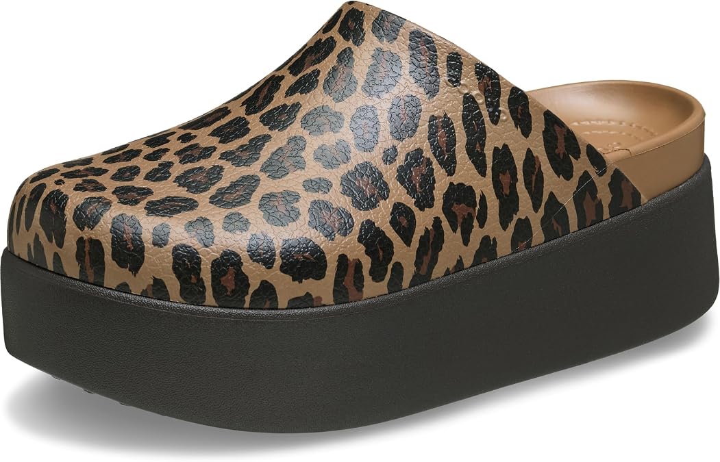 Crocs Women's Dylan Platform Animal ClogClog