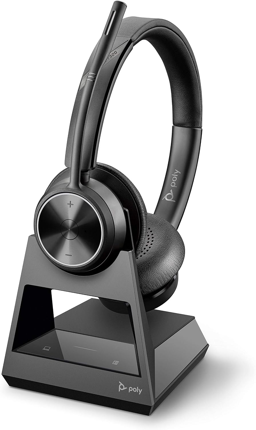 Poly Savi 7320 Ultra-Secure Wireless DECT Headset System