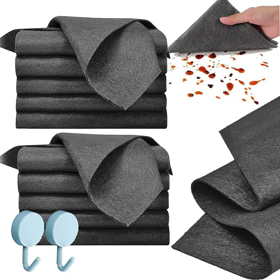 Gradientiscolor Thickened Magic Cleaning Cloth, Cleaning Cloth,Free Microfiber Magic Cleaning Wipes,Free Cleaning Wipes,Myhomepleasure (10PCS)