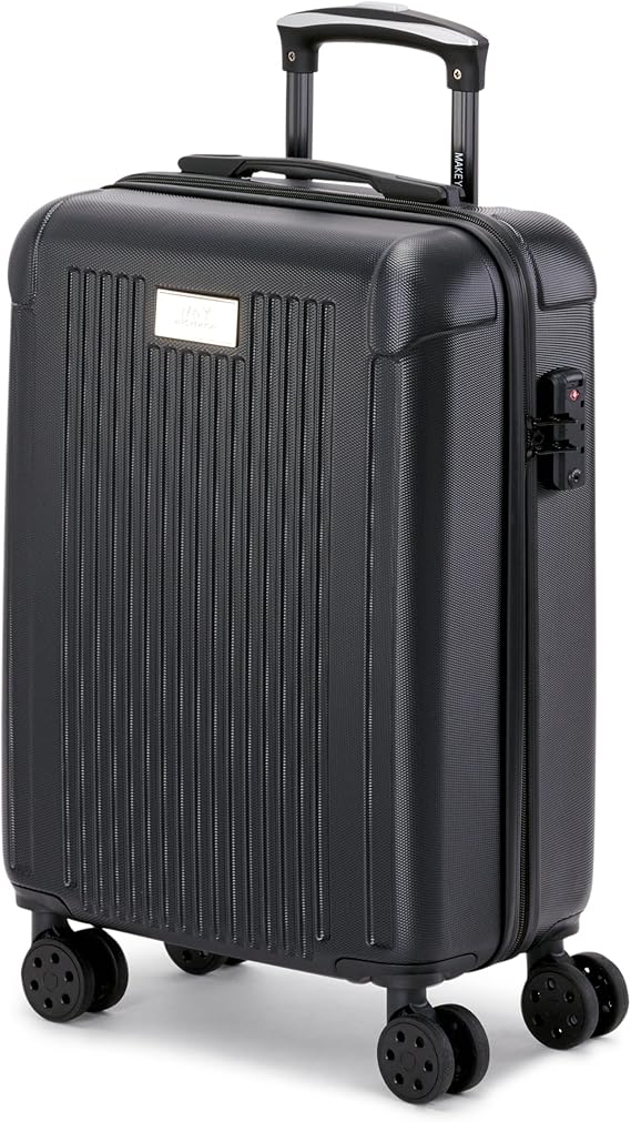 Marc New York Lotus 21" Upright Luggage, Black, Carry On