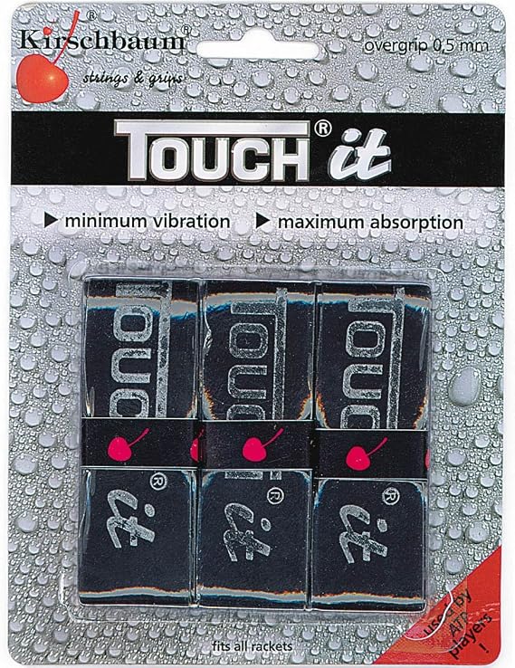 Kirschbaum Overgrip Touch It x 3, Black
