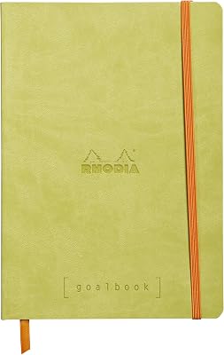 Rhodia Goalbook Journal, A5, Dotted - Anise Green