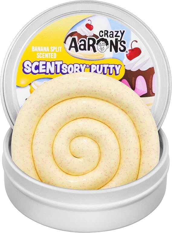 Crazy Aaron's SCENTsory Banana Split Sinking Putty