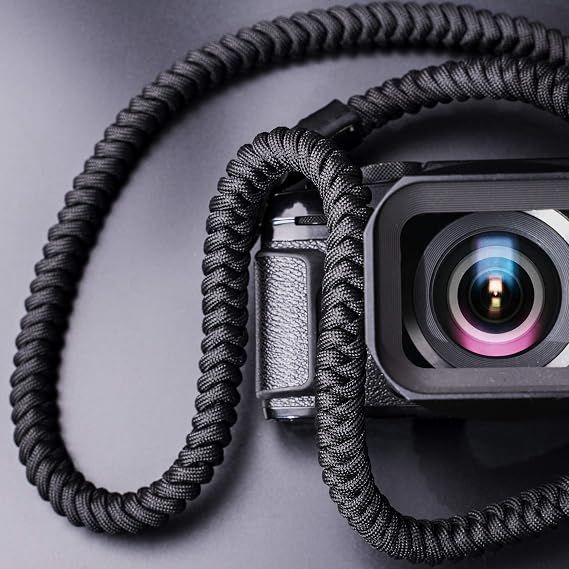 AQAREA Camera Neck Strap (550 Paracord) Portable Camera Shoulder Strap, For DSLR SLR Mirrorless Camera