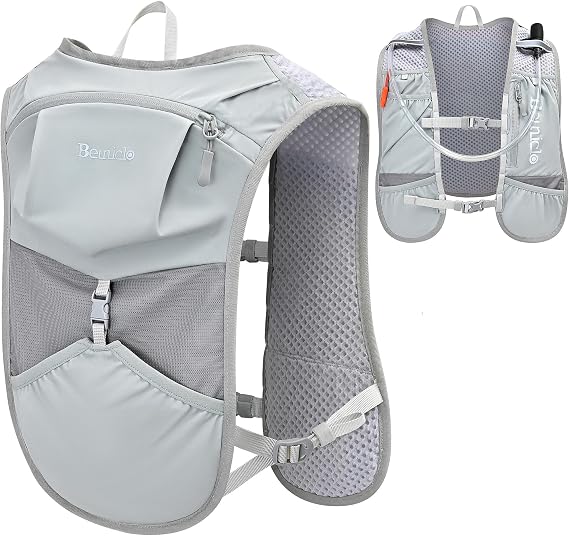 Hydration Running Backpack: Ultra Trail Running Vest for Marathon and Trekking Lightweight Hydration Backpack Daypack for Cycling ( Without Bladder)