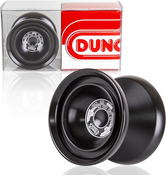 Duncan Toys Windrunner Aluminum Unresponsive Yo-Yo, Black