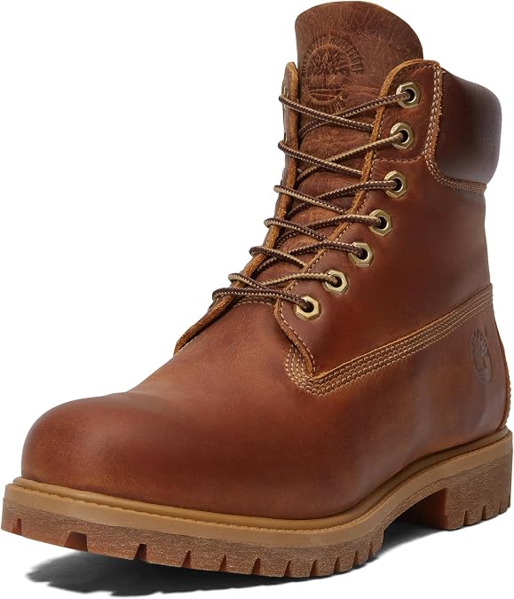 Timberland Mens Premium 6 Inch WP Leather Boots