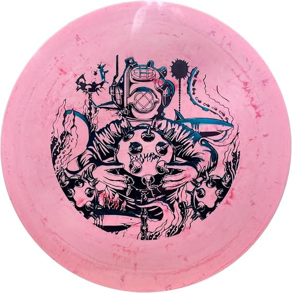 DOOMSDAY DISCS Depth Charge | Disc Golf Putt-and-Approach in Floppy Plastic | Fun for Short Straight Throws