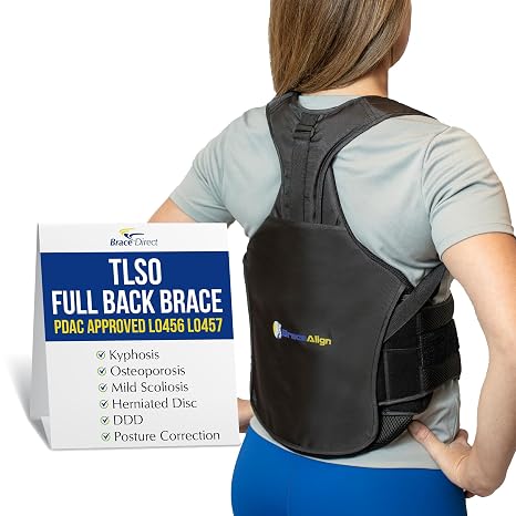 TLSO Full Back Brace for Scoliosis, Kyphosis & Fracture L0457