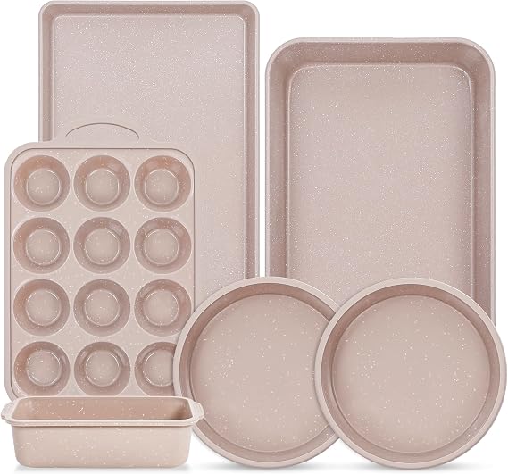 6 Pcs Baking Pans Set