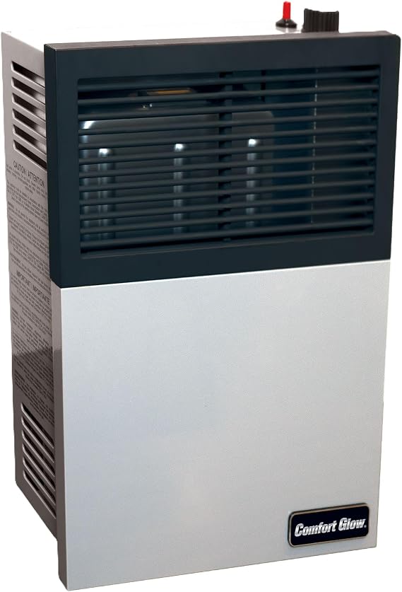 Comfort Glow 11,000 BTU Direct Vent Liquid Propane Gas Wall Heater, Medium, Gray