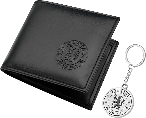 Chelsea F.C. Wallet and Accessories Set Supporters Gear - Soccer Gifts for Men