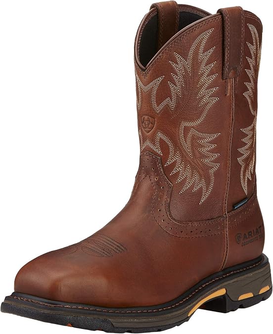 ARIAT Men's Workhog Wide Square Toe Csa Composite Toe Work Boot