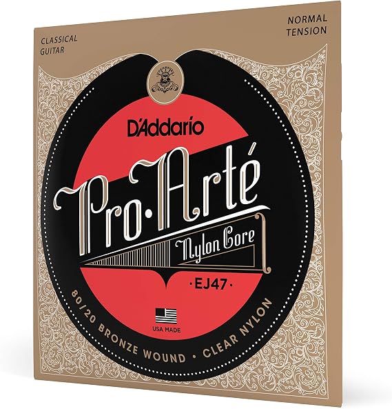 D'Addario Ej47 Klasik Gitar Tel Seti, Pro-Arte, 80/20 Bronze Woun