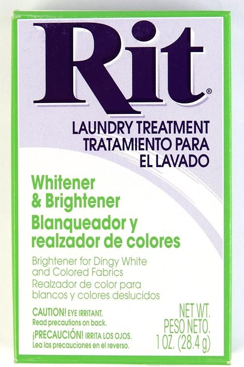 Rit Dye Laundry Treatment Whitener and Brightener Powder, 1 oz, 3-Pack