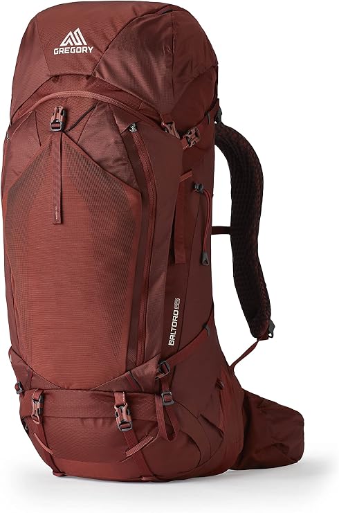 Gregory Baltoro 65L Backpacking Pack, Small, Brick Red