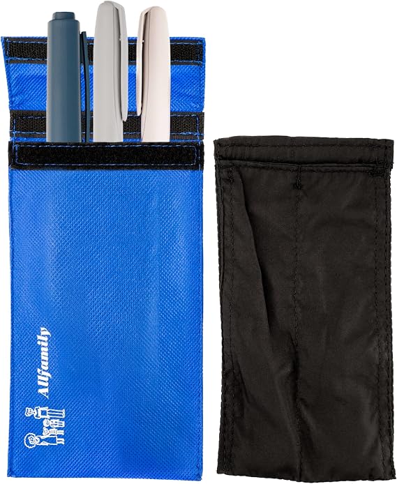 4ALLFAMILY Chiller Insulin Cooler Travel Case for 1-3 Pens (Big) | TSA-Approved Insulin Travel Cooler with 45H Cooling without Electricity - Daily Medicine Transport