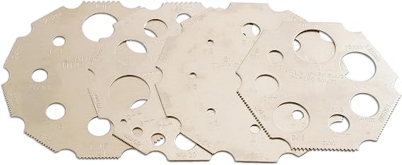 Gunson 77106 Universal Thread Gauge - 4pc