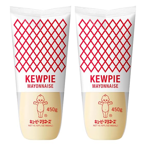 Kewpie Mayonnaise, Product of Japan, Creamy Umami, 15.87 oz 450g, 31.74 oz