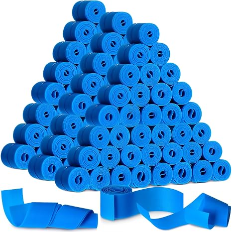 Timgle 500 Pack Disposable Tourniquet Bulk Latex Free Medical Tourniquet