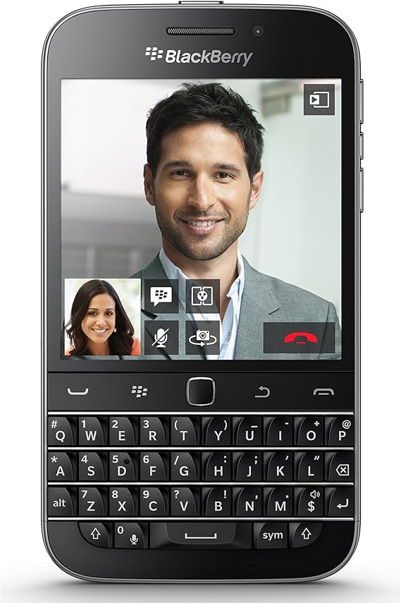 BlackBerry Classic Q20 SQC100-2 16GB Unlocked GSM 4G LTE Keyboard Smartphone - Black