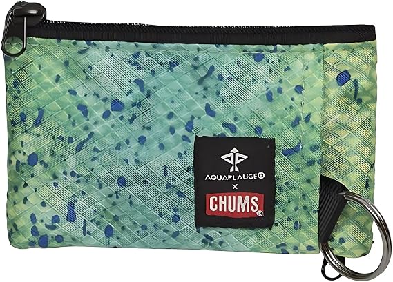 Chums Surfshorts Wallet - Minimalist Keychain Wallet for Men