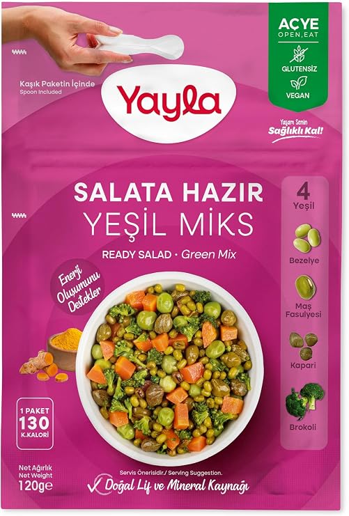 Plateau Salad Ready Green Mix 120 grams