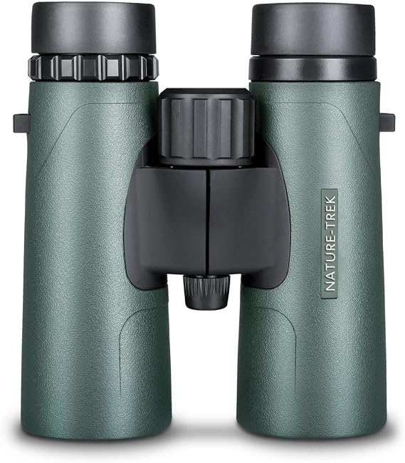 HAWKE Nature- Trek 8x42 Binocular, Hinge Type: Top, Color: Green (35102)