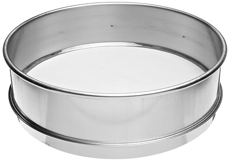 Advantech Stainless Steel Test Sieves, 8" Diameter, #230 Mesh, Full Height