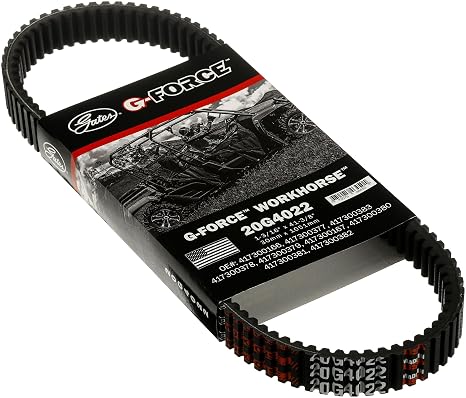 Gates 20G4022 G Force Workhorse Continuously Variable Transmission (CVT) Belt