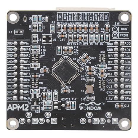 ADAU1701 2.1 DSP Sound Digital Processor Preamp Volume Control Board 2 Input and 3 Output APP Control Professional Digital Sound Preamp Module
