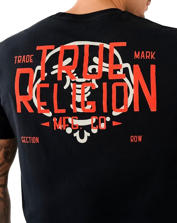 True Religion Men's Ss Mfg Tee