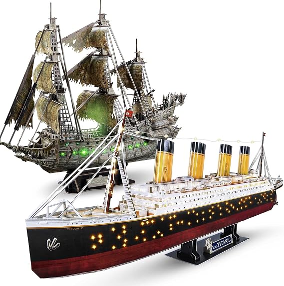 CubicFun 3D LED Puzzles for Adults